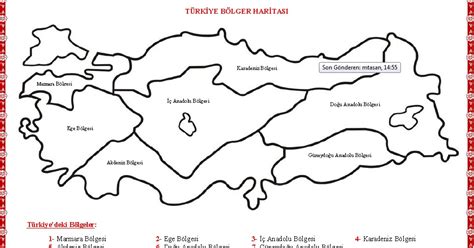 Sinif Sosyal Bilgiler Dersi T Rkiye B Lger Haritas Ders Ve