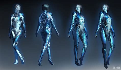 Cortana Concept Art Halo Infinite Art Gallery