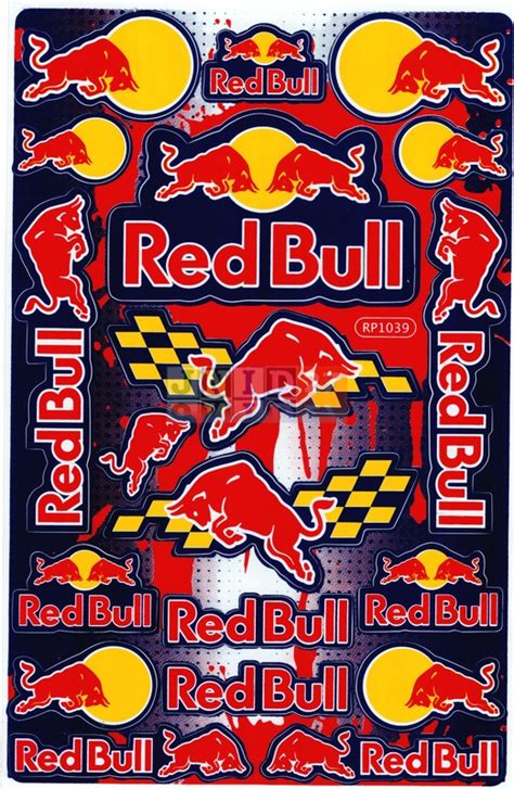 Buy Red Bull Stickers Decal Jnid27 Shop