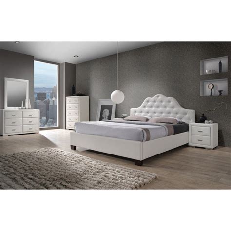 Shopping for a queen bed set? Cassidy White Queen Size 5 Piece Bedroom Set - Free ...