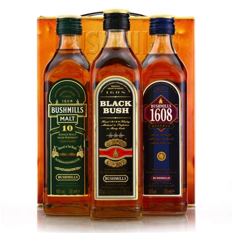 Bushmills T Pack 3 X 35cl Whisky Auctioneer