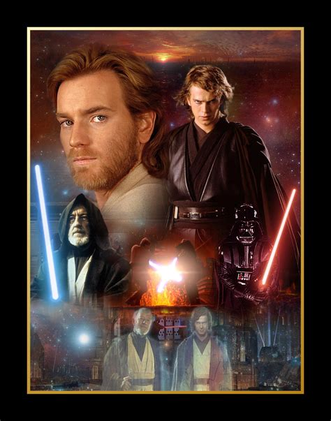 Obi Wan And Anakin Obi Wan Kenobi And Anakin Skywalker Photo