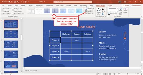 How Do I Change The Border Color Of A Table In Powerpoint Hot Sex Picture