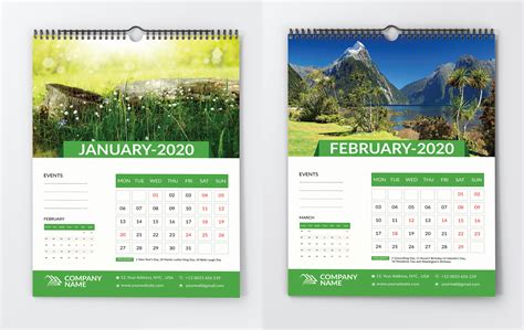 Free Calendar Design Download On Behance