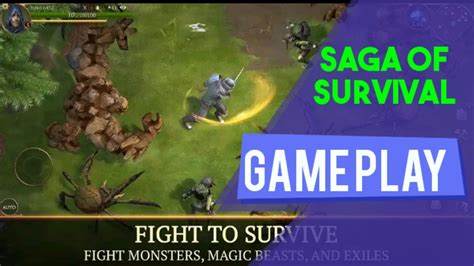 Saga Of Survival Gameplay Tutorial Online Game For Android And Iso