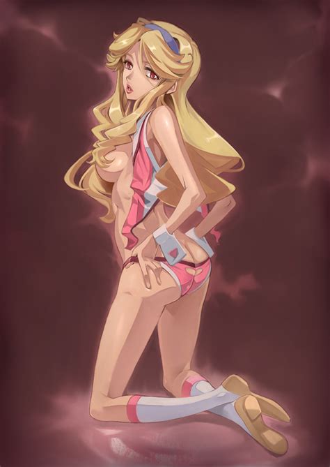 Miyo 13th Floor Honey Space Dandy Space Dandy Untied 10s 1girl Ass Blonde Hair