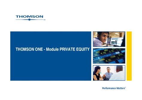 Thomson one, formerly known as thomson one banker, provides access to financial data on public companies, as well as merger and acquisition information … Experience De J J Thomson.pdf notice & manuel d'utilisation