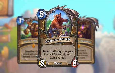 Exclusive New Hearthstone Card Adds Guff The Tough