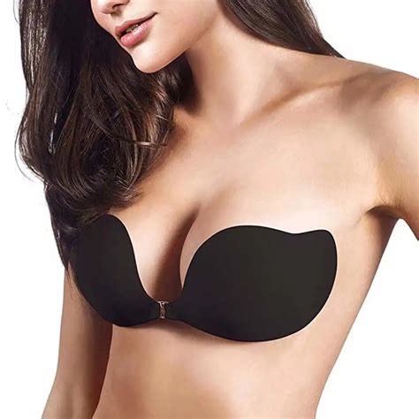 halyuhn neue sexy unsichtbare bhs frauen push up silikon mango bh selbst klebstoff nahtlose