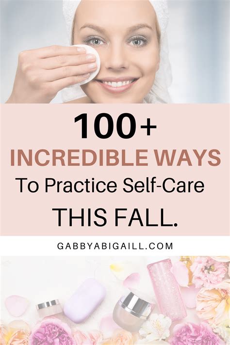 Self Care Menu The 105 Best Self Care Ideas Gabbyabigaill Self