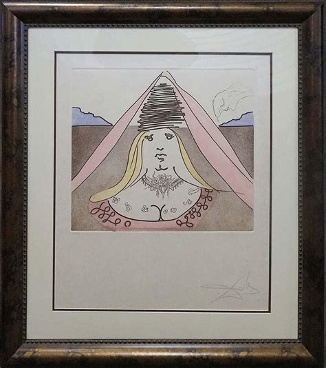 Lot Salvador Dali Limited Edition Original Lithograph Hand Signed And