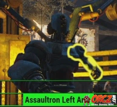 Fallout 4 Assaultron Left Arm Orcz Com The Video Games Wiki