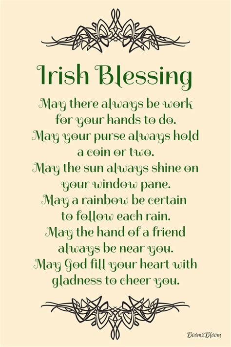 Irish Blessing Irish Blessing Quotes Irish Prayer Irish Quotes