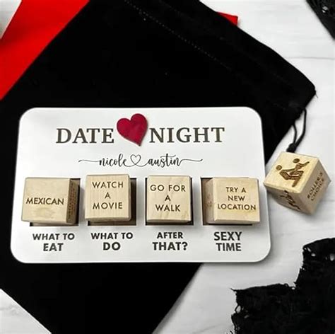 Date Night Dice After Dark Edition Date Night Ideas Game Dicelovers