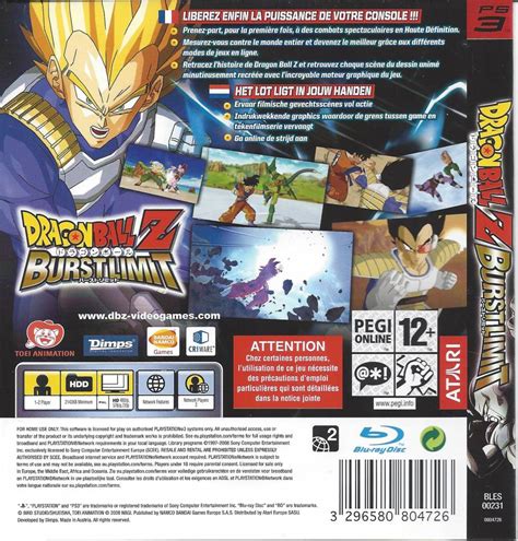 Mar 29, 2017 · dragon ball z: DRAGON BALL Z BURST LIMIT - Playstation 3 PS3 - Passion For Games