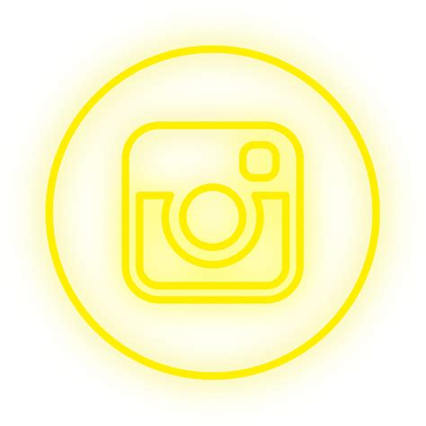 Neon Lights Instagram Logo