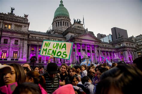 Argentina A Seis Años Del Primer Ni Una Menos Argmedios