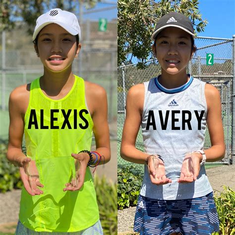Alexis And Avery Nguyen Take On Aptos JMG Tennis