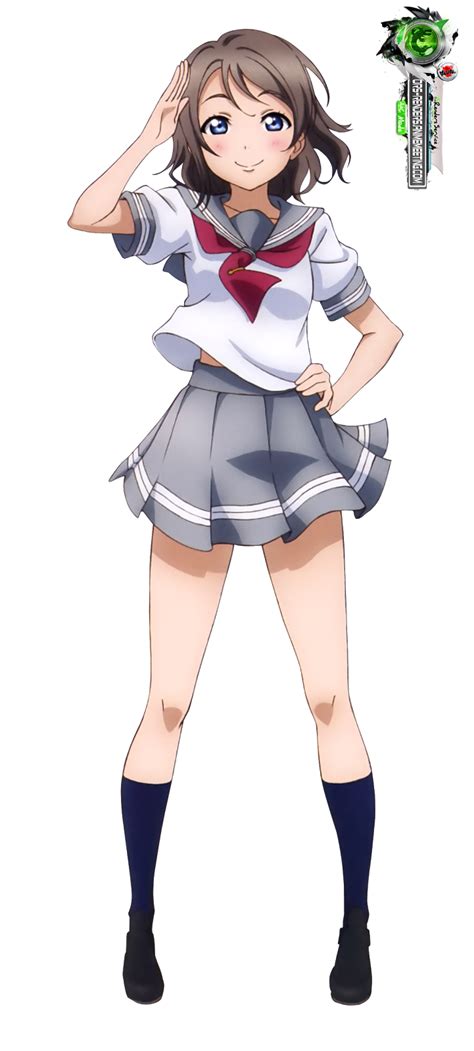 Love Live Sunshineyou Watanabe Kawaiiii Seifuku Preview Render Ors