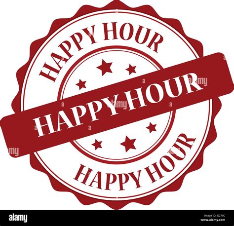 Happy Hour Stock Vector Images Alamy