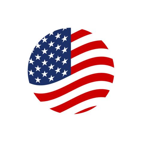 Us Flag Flat Illustrations Royalty Free Vector Graphics And Clip Art