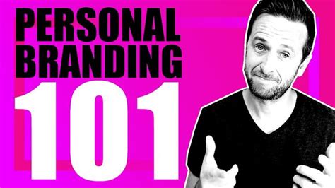 Personal Branding 101 Build Your Personal Brand In 2020 Youtube