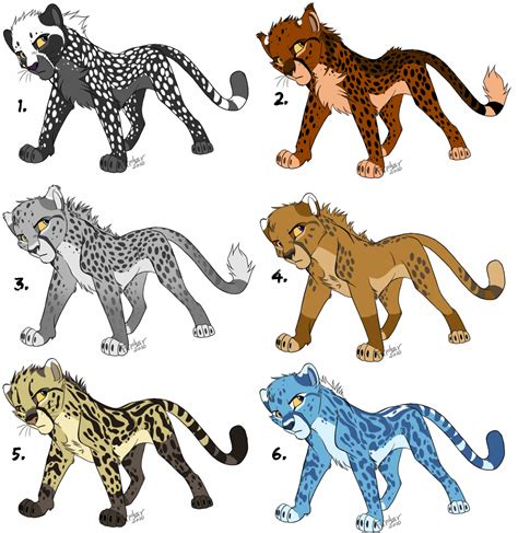 Anime Cheetah Cub Draw Drawkle