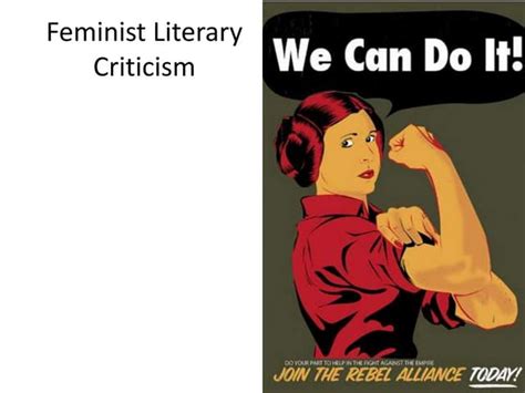 Feminist Literary Criticism Ppt