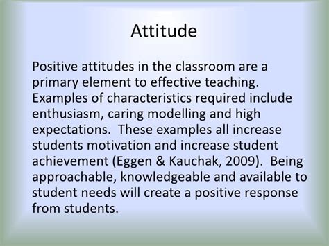 Qualities Of An Effective Teacher Essay