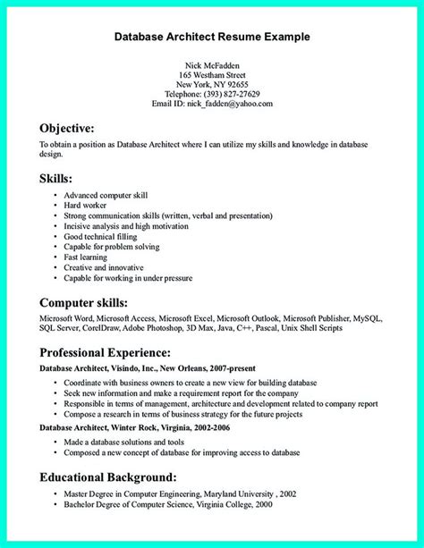 99 key skills for a resume (best list of examples for all. In the data architect resume, one must describe the professional profile of the applicant as ...