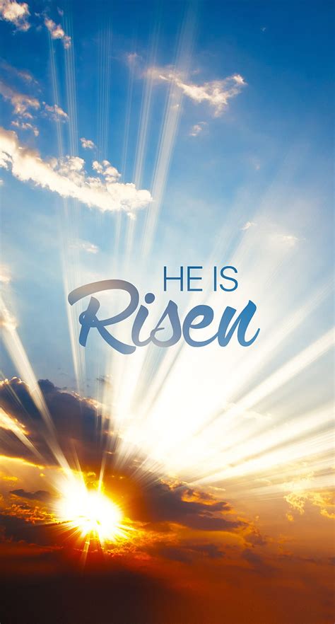 He Is Risen Christian Easter Hd Phone Wallpaper Peakpx