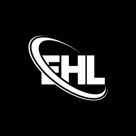 Logotipo De Ehl Carta Ehl Diseño Del Logotipo De La Letra Ehl