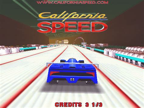California Speed Arcade Video Game By Atari Games Corp 1998
