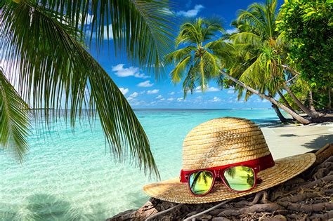 Einfach ihr hintergrundbild auswählen und kostenlos herunterladen. Fotos Meer Natur Sommer Der Hut Brille