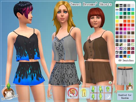 Maxis Match Cc For The Sims 4 • Standardheld “sweet Dreams” Clothing