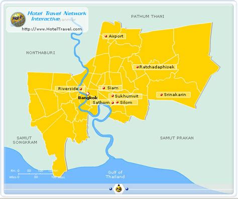 Gambar Peta Besar Peta Kota Bangkok Besar