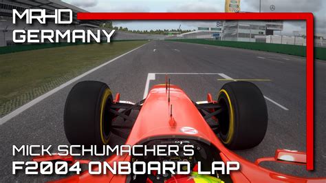 Mick Schumacher Drives The Ferrari F Around The Hockenheimring