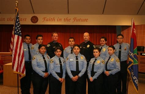 Monterey Park Ca Police Department Explorers Awarded Grant From The National Police Association