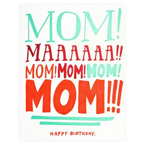 He is your protector and someone you can lean on when times get rough. MOM!!!!! Birthday Card - GREER Chicago Online Stationery