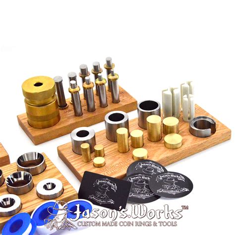 Coin Ring Tools Complete Set Master Deluxe Kit Jasons Works