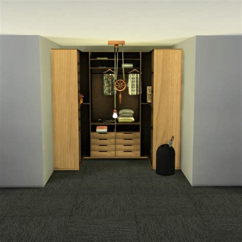 Leo 4 Sims Wardrobe Cabinet • Sims 4 Downloads