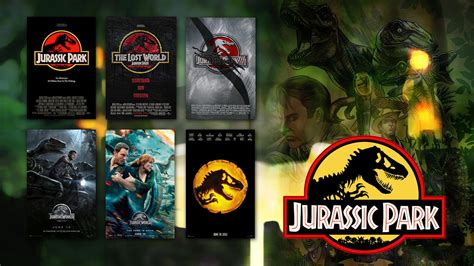Jurassic Park Movie Franchise By Lagrie On Deviantart