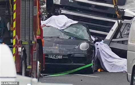Melbourne Crash Porsche Driver Revealed As Mortgage Broker Richard
