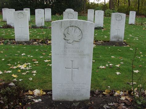 The Adegem Canadian War Cemetery J M Roberts