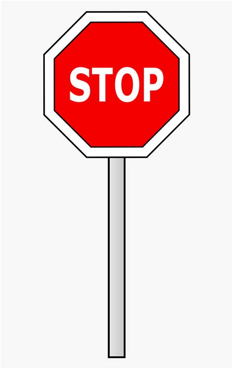 Stop Road Sign Png Transparent Png Kindpng