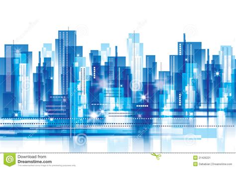City Landscape stock vector. Illustration of district - 21426221