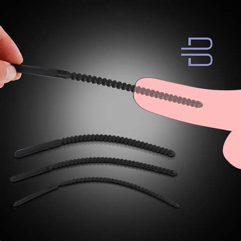 Urethral Sound Ribbed Urethral Sound Urethral Plug For Male Etsy