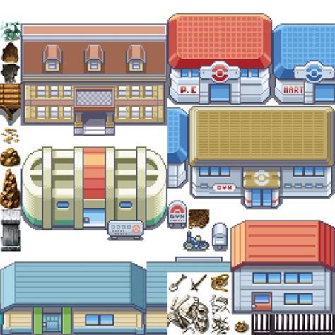 Pokemon Assets For Rmmv Rpg Tileset Free Curated Assets For Your Rpg