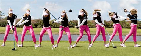 Golf Swing Sequence Posters Aneka Golf