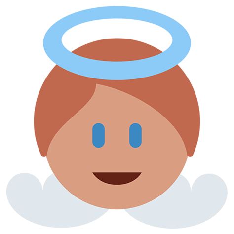 Printable Angel Emoji